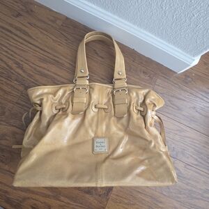 Dooney & Bourke Tan Leather Tote Bag